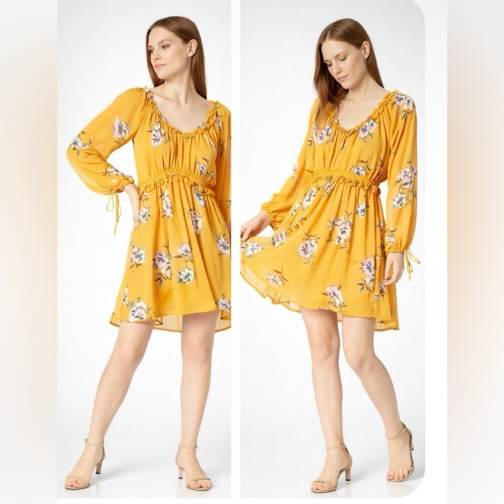 Anthropologie Moon River  Floral Sun Dress